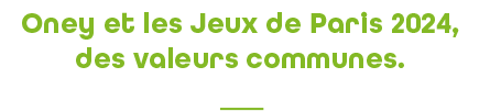 Oney et les jeux de Paris 2024